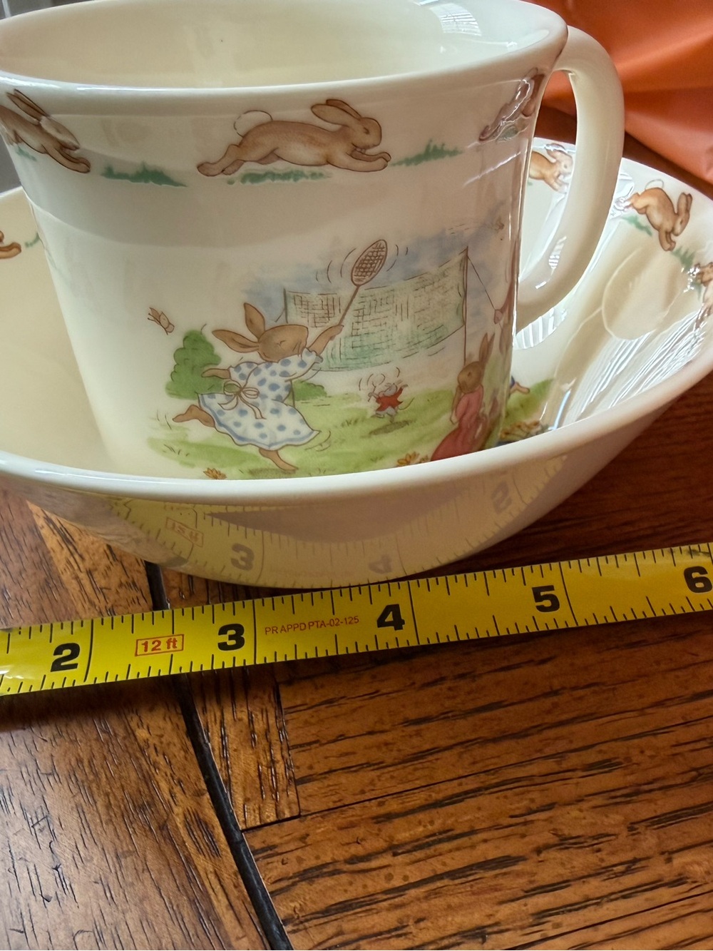 Royal Doulton Bunnykins (2 piece) Bowl and cup SET-Children/Collectibles/Vintage - Picture 4 of 6
